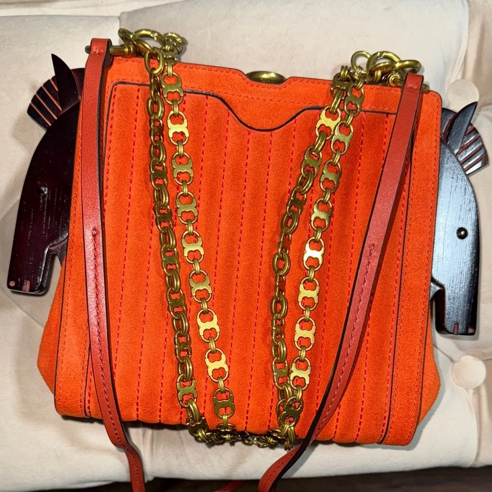 Equestrian Tory Burch Rare Bag
